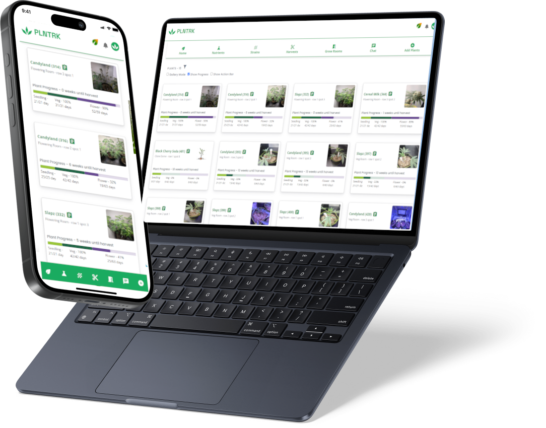 App or Mobile plant tracking