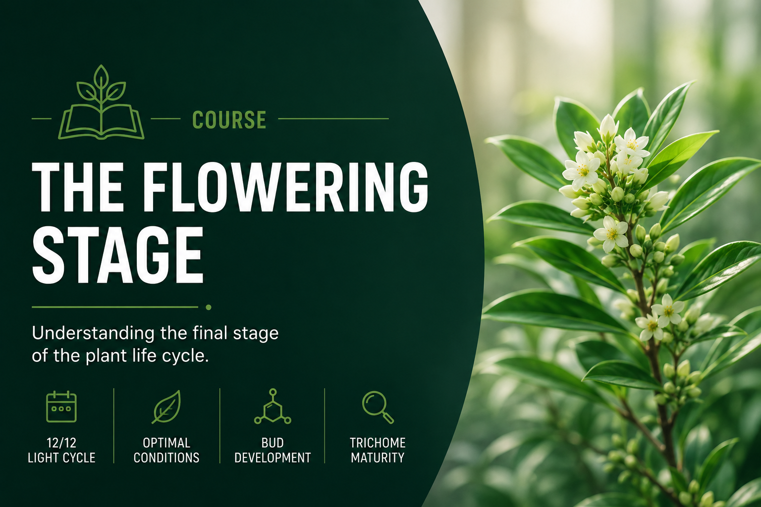 Comprehensive Guide to the Cannabis Flowering Stage course thumbnail